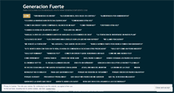 Desktop Screenshot of generacionfuerte.com